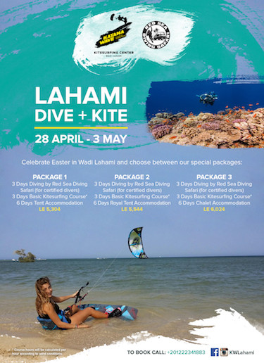 Sham El Nessim Dive & Kite Packages at Wadi Lahami!