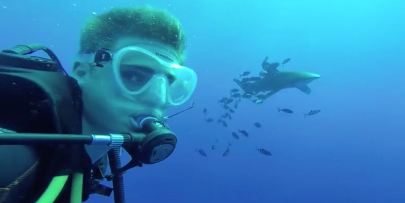 Longimanus Selfie at Elphinstone 