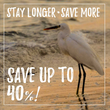 Stay longer, save even more