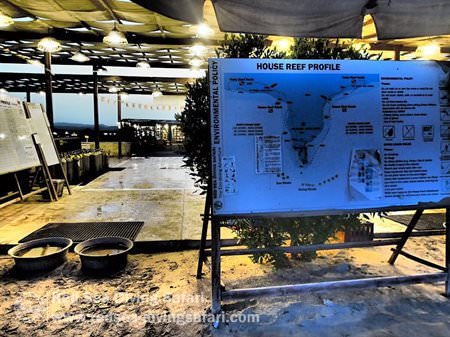Marsa Shagra Village- diving center -evening
